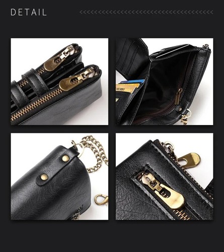 Men rfid blocking - blocking, leather