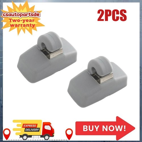 Sun visor hook - 2x, bracket