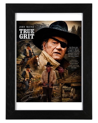 John wayne signed autograph - john,