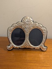 Sterling Silver Double Photo Picture Frame Carrs Birmingham