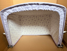 Silver Cross Dolls Oberon Pram Hood Only - NO APRON Snow Fairy Lilac - BRAND NEW