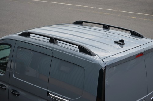 Black aluminium roof rack - black,