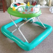 Bright Starts Tiny Trek Walker, Jungle Vines, 2-in-1 Walker - Multicolour