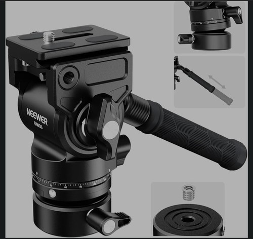 Neewer gm35 tripod fluid - tripod, head