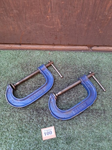 Vintage record clamps x - no,