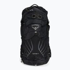 OSPREY RAPTOR 14 Bag Backpack +2.5Lt Water Hydration Reservoir -Black Cycle NEW