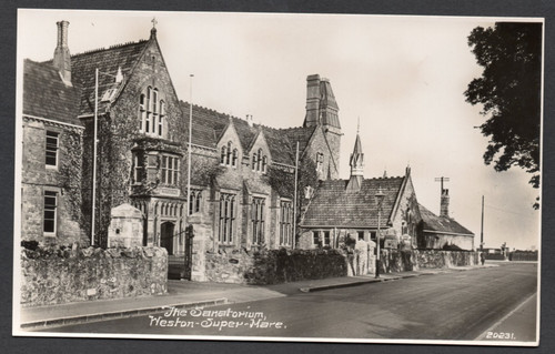 Postcard weston super - weston,