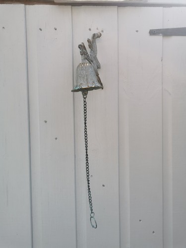 Blue fairy hanging bell - hanging,