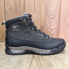 NEW Sorel Buxton Lite Lace Plus WP 24/25 Boot – Major, Jet  RRP £120