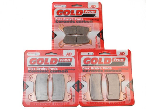Brake pads front - front, rear