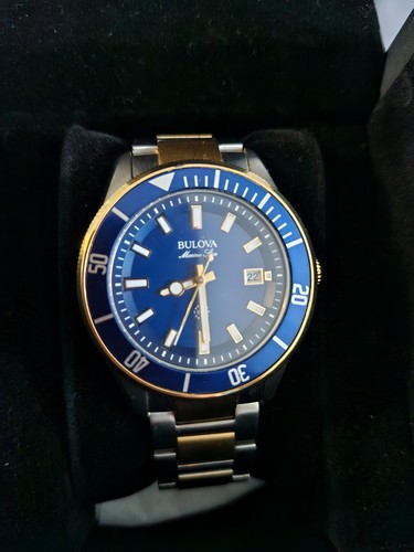 Bulova marine star - blue, men's