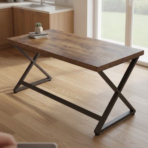 Rustic computer desk 120cm - rustic,
