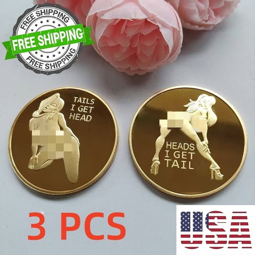 Pcs sexy lady flip - pcs, coin