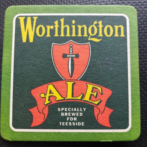 Worthington beer mat cat no - beer,