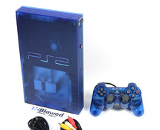 PS2 PlayStation 2 SCPH-37000 Ocean Blue Console SONY Japan Import F/S Tested