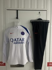 PSG Nike Tracksuit White TN