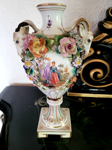Antique dresden potschappel - antique,
