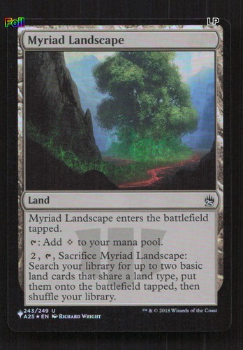Myriad landscape foil - lp,