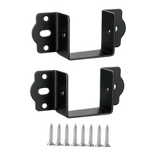 2x Bed Rail Fittings Bed Frame