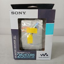 Sony Walkman WM-EX194 Cassette Player Silver Headphones Boxed Mega Bass  -CP