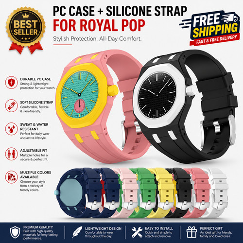 Case silicone strap - 2, in