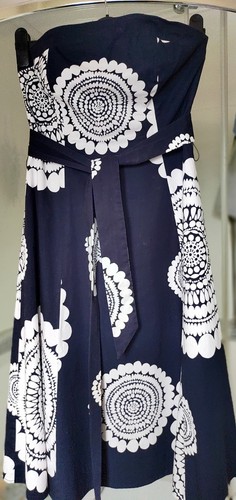 Ladies laura ashley navy white - navy,