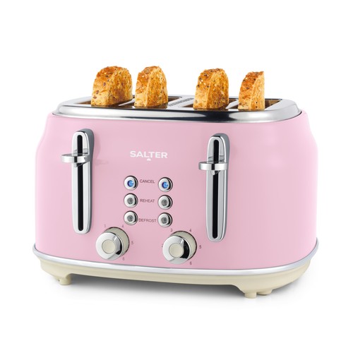 Salter retro slice toaster - 4-slice,