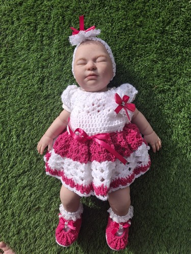 Silicone baby girl - silicone, doll