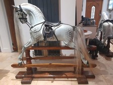 Black 10" Rocking Horse Saddle