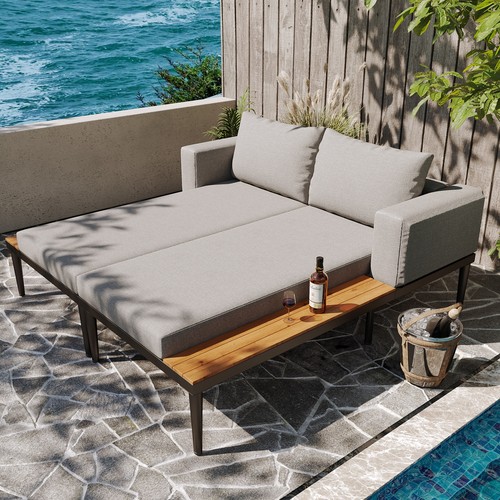 Seater daybed outdoor chaise - 2-seater,