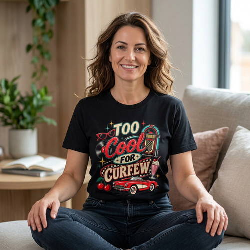 Too cool for curfew shirt - for, |
