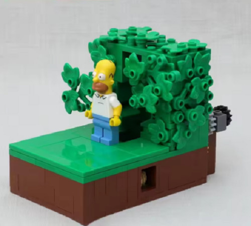 The simpsons homer backing - simpsons,