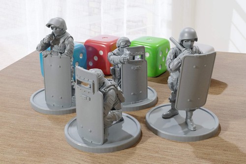 Riot shields squad - shields,