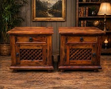 Luxury Pair Solid Wood