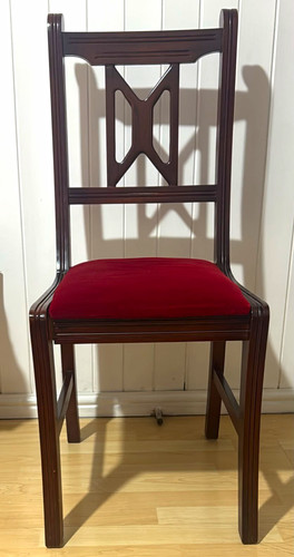 Dark wood indoor - indoor, chair