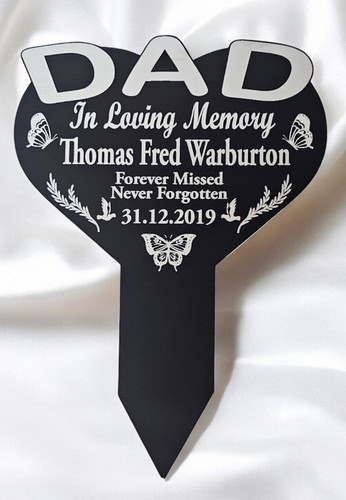 Dad memorial grave - memorial,