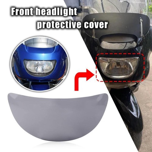 Motorcycle grey headlight - grey, lamp