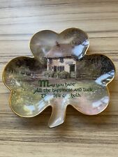 Franklin Mint Shamrock Plate An Irish Blessing Hilary Scoffield Signed Numbered