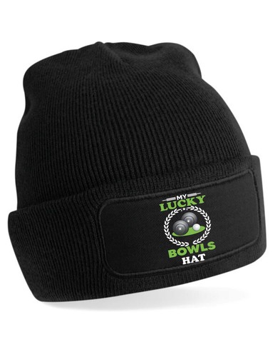 Lucky bowls beanie hat - my,