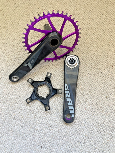 170mm sram force - sram, carbon