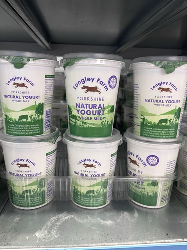 Longley farm natural yogurt - natural, 6
