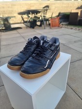 Black and Gum Reebok Workout Plus Trainers UK Size 9