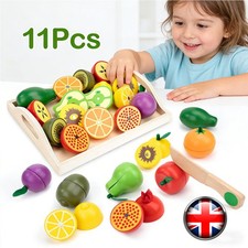Wooden Cutting Play Food Sets