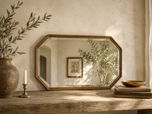 Vintage gold gilt bevelled - vintage,