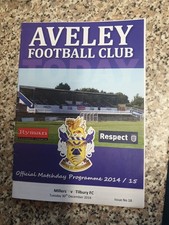 Aveley V Tilbury 30th December