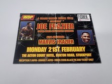 Joe Frazier Uk Appearance