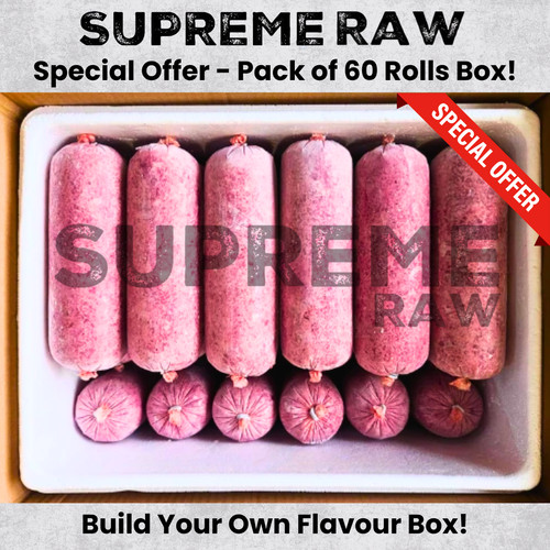 Raw barf dog food - raw,