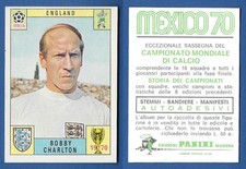 PANINI MEXICO 70 FOOTBALLERS FIGURE - NEW/NEW - BOBBY CHARLTON - ENGLAND