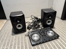 Pioneer DDJ-WEGO3 DJ Dual Deck Controller Black + Speakers S-DJ50X Coll SW13