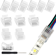 12pcs 5 Pin RGBW LED Light